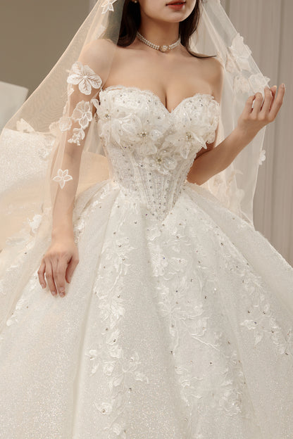 Luminous Whisper Gown